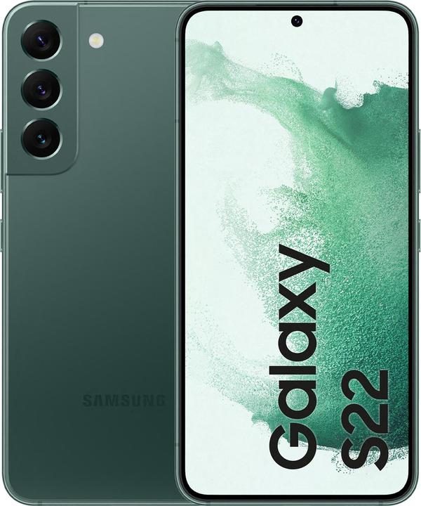 Actual product image Samsung Galaxy S22 (128 GB, Green, 6.10", Dual SIM, 50 Mpx, 5G)