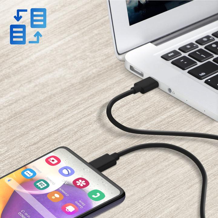 Actual product image Avizar USB-C / USB-C Power Delivery Cable (0.20 m, USB 3.2 Gen 1)