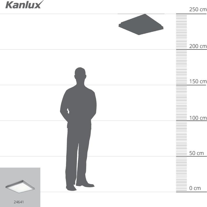 Produktbild Kanlux 24641 TYBIA LED 38W-NW-SE Deckenleuchte (3500 lm)