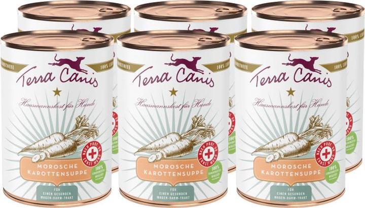 Immagine prodotto Terra Canis Integratore alimentare per cani Morosche zuppa di carote 400 g (Adulto, 1 pz., 460 g)