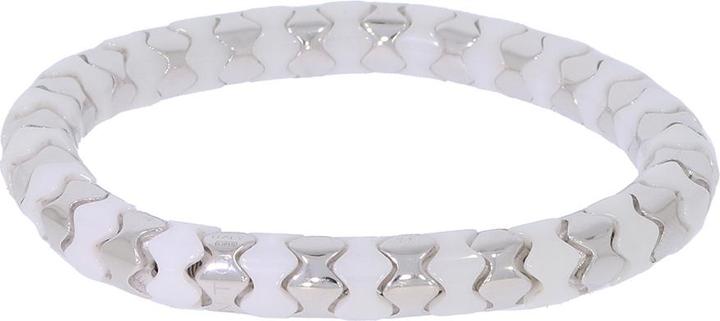 Produktbild Pesavento Armband silber Keramik weiss WLUXB010 (5.50 cm, 925 Sterling Silber)