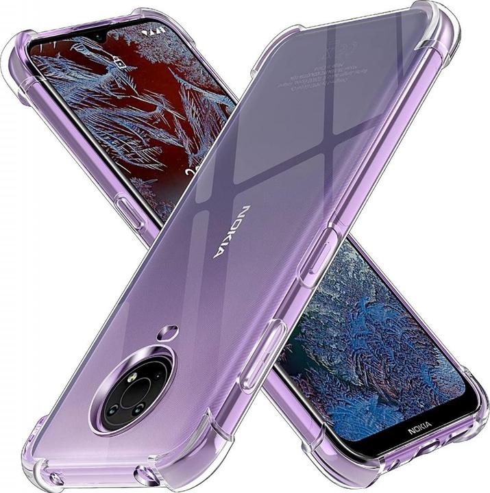 Actual product image Screenguard Nokia G20 Cover Crystal Soft Airbag Bumper (Nokia G20)