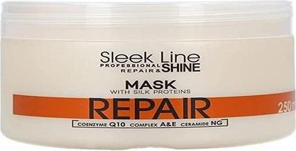 Produktbild Stapiz Sleek Line Repair Mask maska z jedwabiem do włosów zniszczonych 250ml (250 ml)