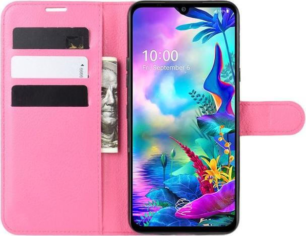 Produktbild MU Classic Litchi Leder Bookcover Series (LG G8X ThinQ)