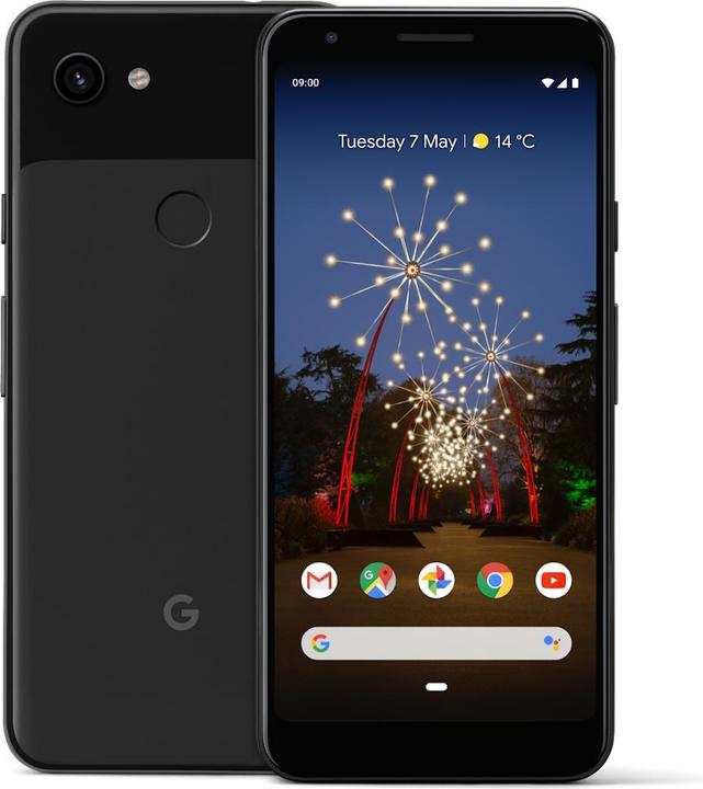 Google Pixel 3a (64 GB, Just Black, 5.60", Single SIM, 12.20 Mpx, 4G)