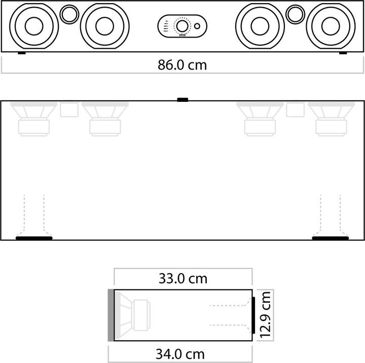 Produktbild Nubert nuBoxx AS-425 max (160 W)