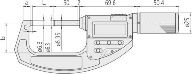 Image du produit Mitutoyo Micromètre (mm)