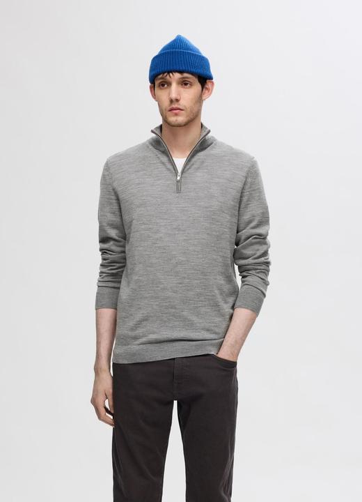 Immagine prodotto Selected Homme Slhtray Ls Knit Merino Half Zip Noos (M)