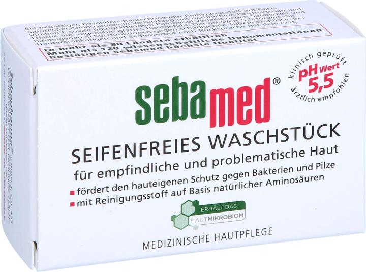 Produktbild Sebamed Seifenfreies Waschstueck, 50 g Xpk
