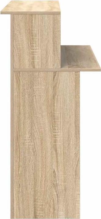 Actual product image VidaXL Reception counter Sonoma oak 100x50x103.5 cm wood-based reception counter