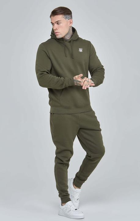 Actual product image Siksilk Hoodie Khaki Essential Overhead Hoodie (S)
