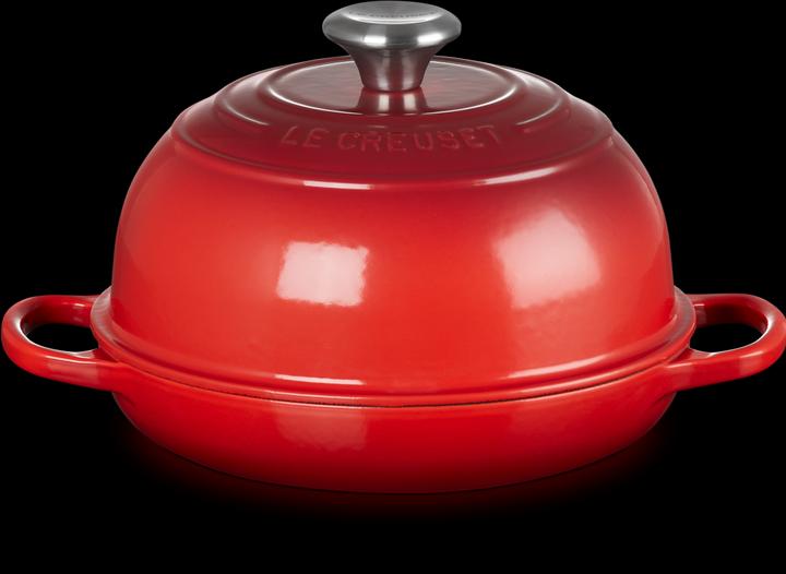 Actual product image Le Creuset Roaster for bread 24cm cherry red (24 cm, Casserole + Stewpot, Cast iron)