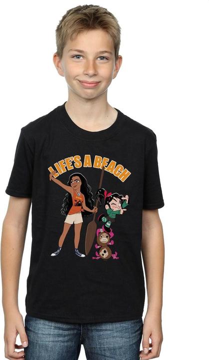 Immagine prodotto Disney Wreck It Ralph Moana And Vanellope Maglietta Ragazzi (152, 158)