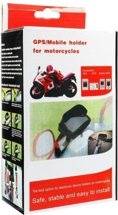 Actual product image No Name SM motorbike scooter holder with waterproof zip 4.8-5.5