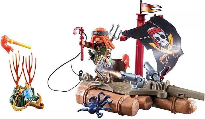 Actual product image Playmobil Recovering treasure on a pirate raft (71794, Playmobil Pirates)