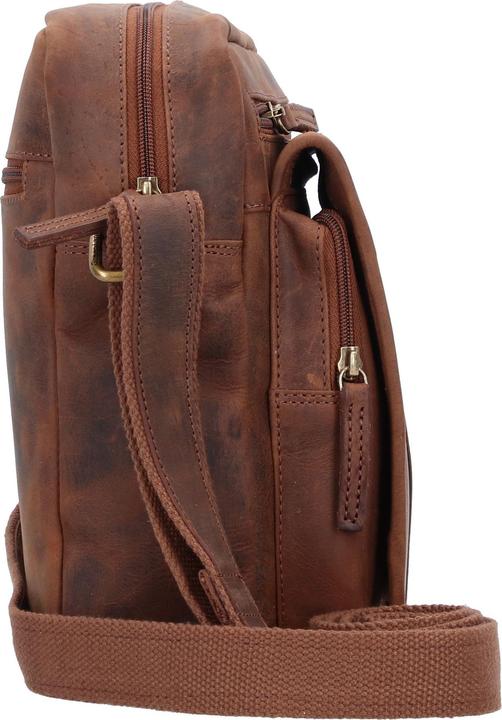 Image du produit Greenland Nature Montenegro sac à bandoulière RFID cuir 22 cm