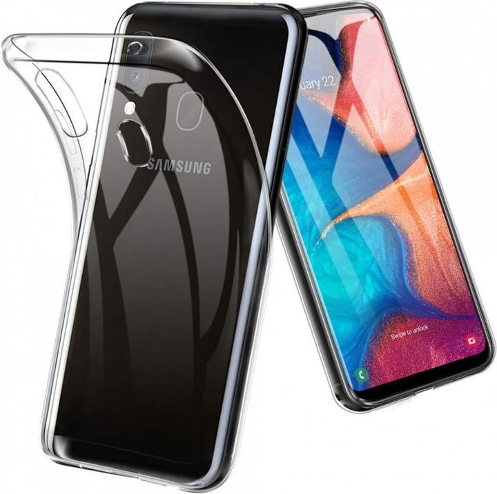 Actual product image Screenguard Samsung Galaxy A20e Flexible TPU Clear Case (Samsung Galaxy A20e)