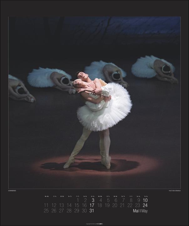Image du produit Stuttgarter Ballett Kalender 2026 (46 x 55 cm, Couverture rigide, Allemand, Anglais)