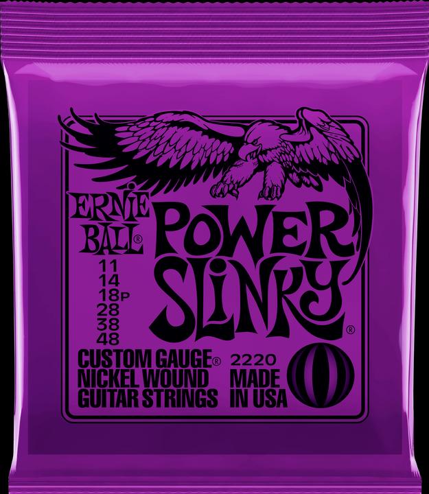 Ernie Ball Power Slinky (6 x, E-Gitarre, 0.05")
