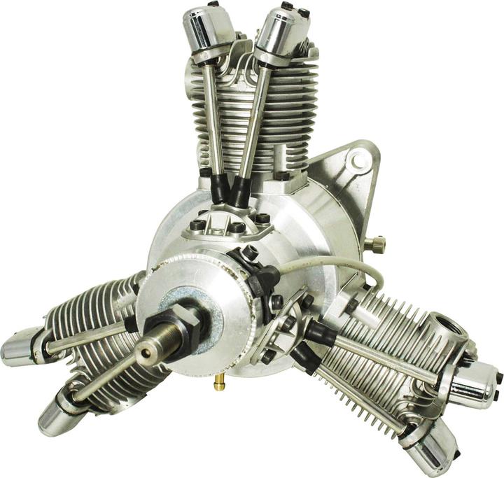 Image du produit Saito FG-60R3 Moteur essence en étoile 3 cylindres 4T