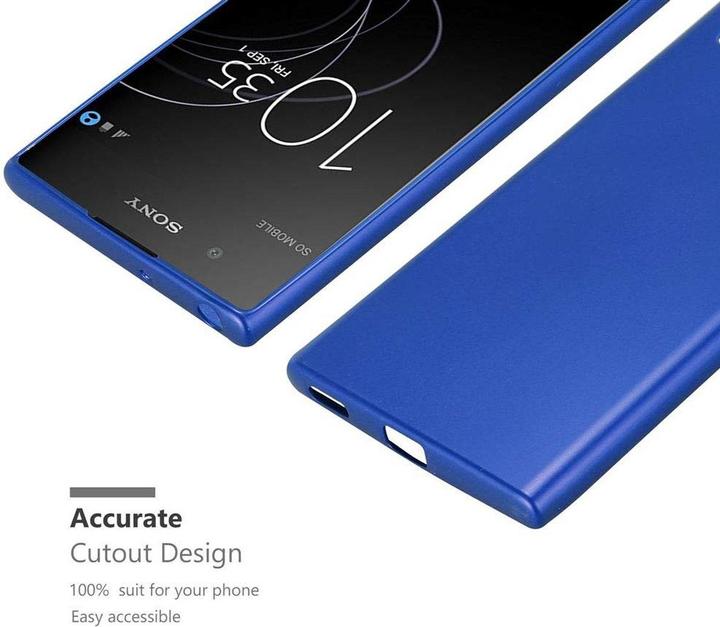 Actual product image Cadorabo TPU Matt Metallic Cover (Xperia XA1 Plus)