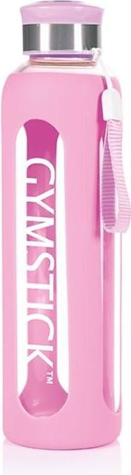 Actual product image Gymstick Drinking bottle 600ml pink glass (0.60 l)