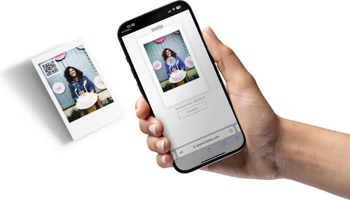 Actual product image Fujifilm Instax mini LiPlay