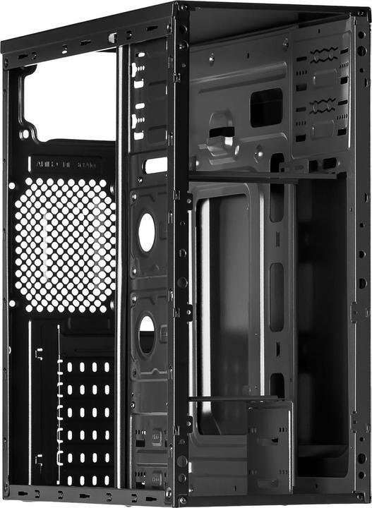 Produktbild Akyga AK13BK - Micro Tower - PC - Acrylnitril-Butadien-Styrol (ABS) - Galvanisiertes S (ATX, mATX, Mini-ITX, Flex-ATX)