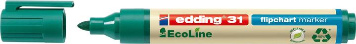 Edding Marcatore per lavagna a fogli mobili 31 (Verde, 1.50 mm, 1 x)
