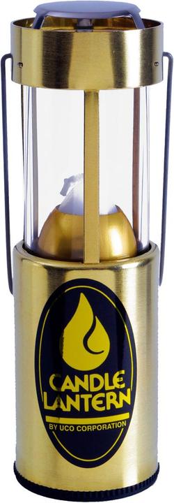 UCO Gear Candle lantern brass polished