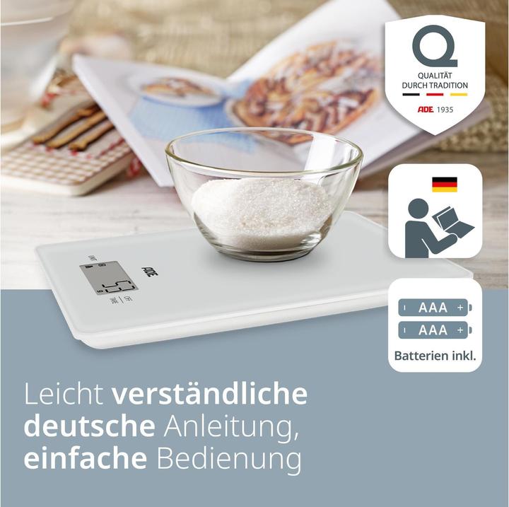 Produktbild ADE Küchenwaage Julia Hellgrau