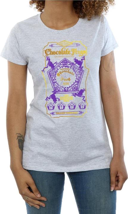 Image du produit - T-shirt CHOCOLATE FROGS COLOURED LABEL - Femme (XXL)