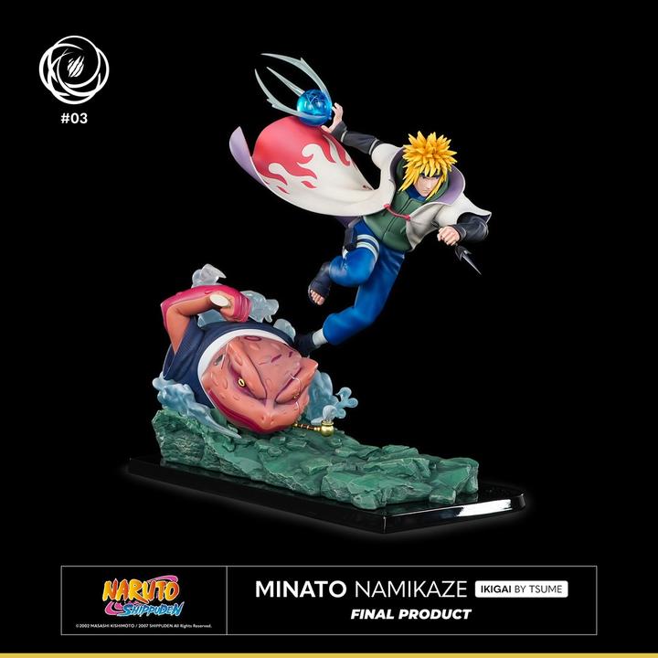 Actual product image Tsume Naruto Shippuden "Minato Namikaze" Ikigai 1/6 Statue