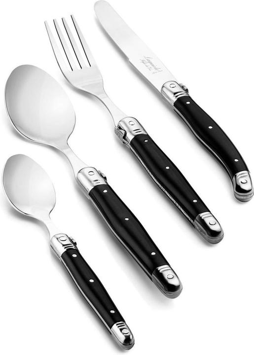 Immagine prodotto Laguiole Style de Vie Premium Line couvert zwart 24-delig (24 Pezzo/i, Set di posate)