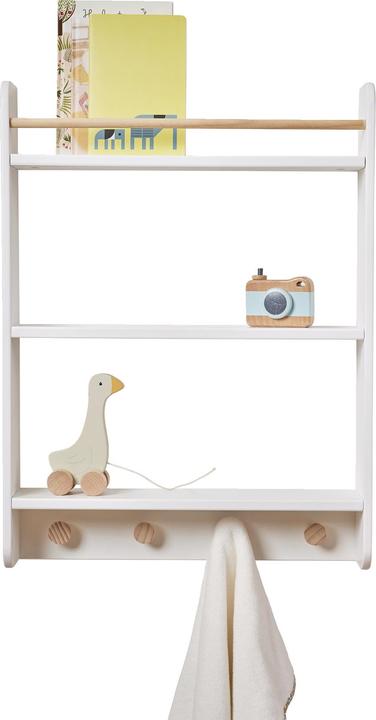 Immagine prodotto Vertbaudet Libreria per camera dei bambini con appendiabiti KONFETTI