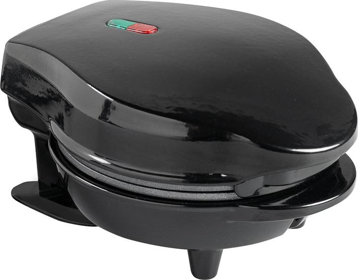 Produktbild Bestron Mini-Waffeleisen für klassische Waffeln, kleiner Waffelmaker mit Antihaftbeschichtung, für K