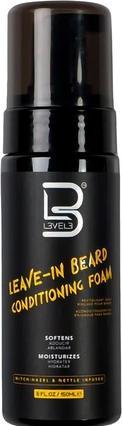 L3vel3 Leave-In Beard Conditioning Foam For Men 5 oz Foam
