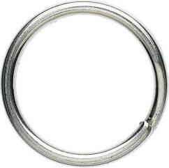 Actual product image Okuma Splitring Forged 8mm Steel - 10pcs
