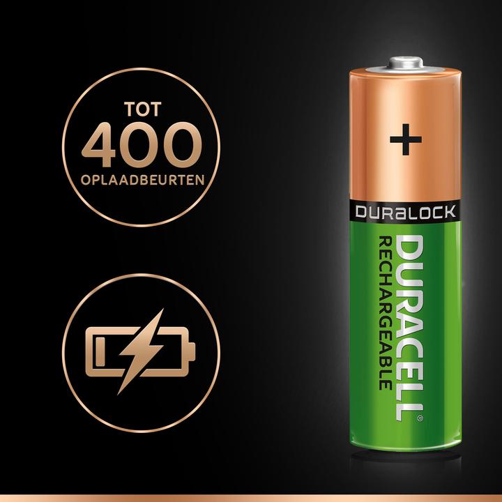 Actual product image Duracell Recharge Ultra (4 pcs., AA, 2500 mAh)