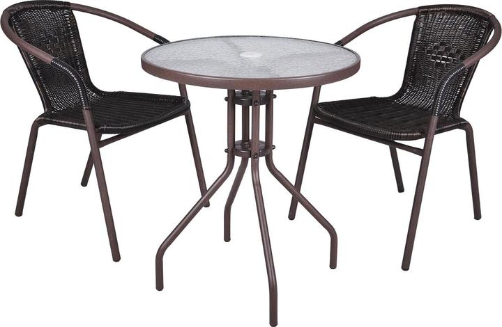 Actual product image VCM Seating group brown (53 cm)