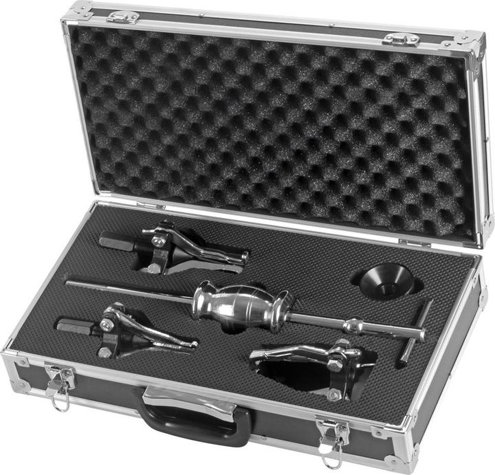 Produktbild Stahlwerk Lagerabzieher 5-teiliges Set mit Gleithammer, professionelle Demontage