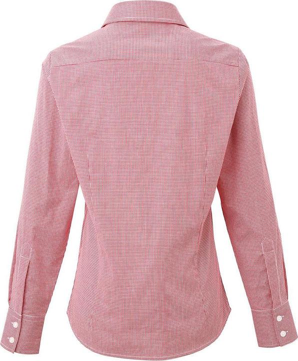 Actual product image Premier Micro checked long sleeve blouse (XXL)