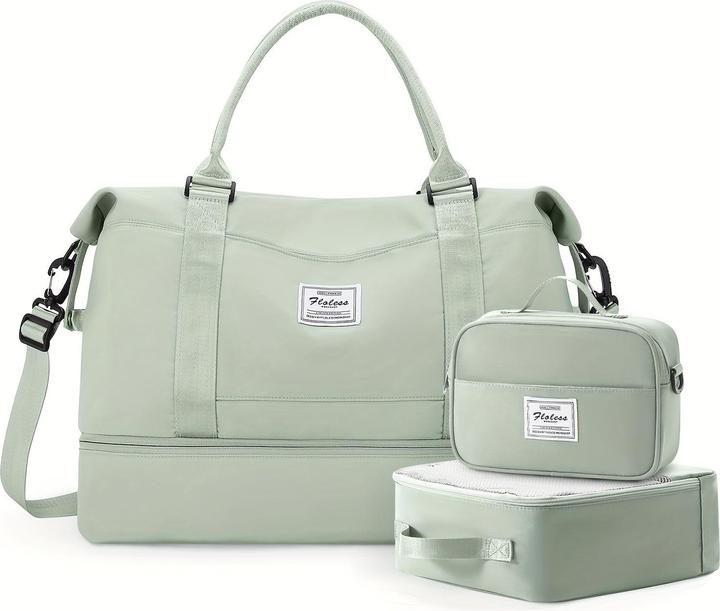 Produktbild Only-Bags.Store 3pcs Reisen mit einem grossen Carry-on Tasche, eine Sport-Tasche, und eine wasserdichte Gepäck