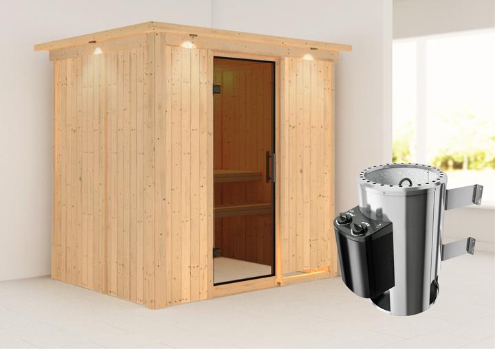 Immagine prodotto Karibu Fanja con corona sul tetto (Controllo interno Plug & Play 3,6 KW)