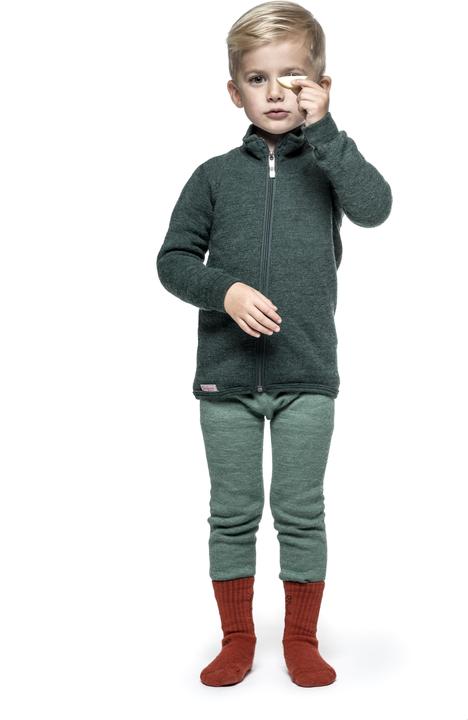Actual product image Woolpower Kid's Full Zip Jacket 400 (122)
