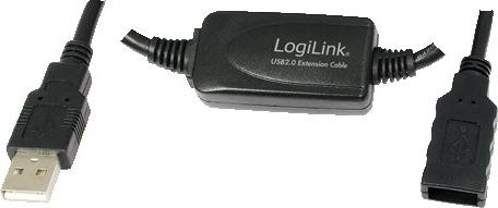 Produktbild LogiLink USB A - A (20 m, USB 2.0)