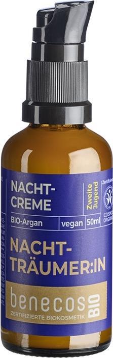 Produktbild Benecos Nachtcreme Argan NACHTTRÄUMER:IN (50 ml, Nachtcreme)