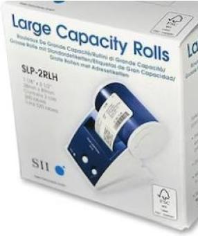 Actual product image Seiko Labels Smart SLP-2RLH 29x89mm permanent compatible Box 520 pcs