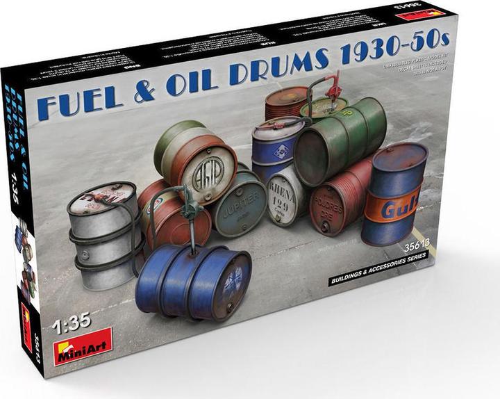 Immagine prodotto Mini art Fusti di carburante e olio 1930-50