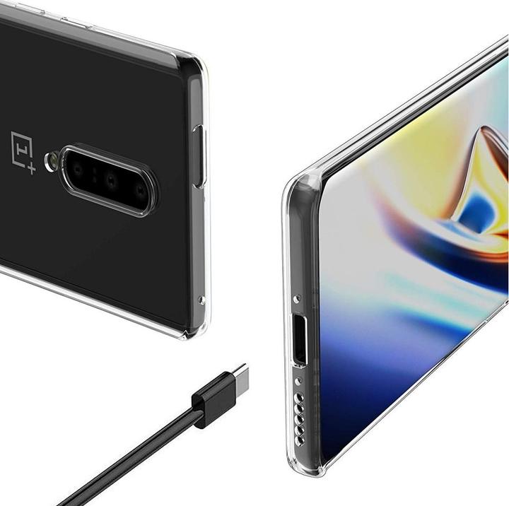 Actual product image Screenguard OnePlus 7 Pro Flexible TPU Clear Case (OnePlus 7 Pro)